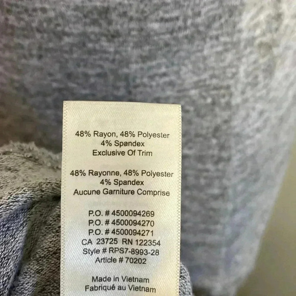 Wilfred Free Heathered Gray Tank Dress - Picture 5 of 6